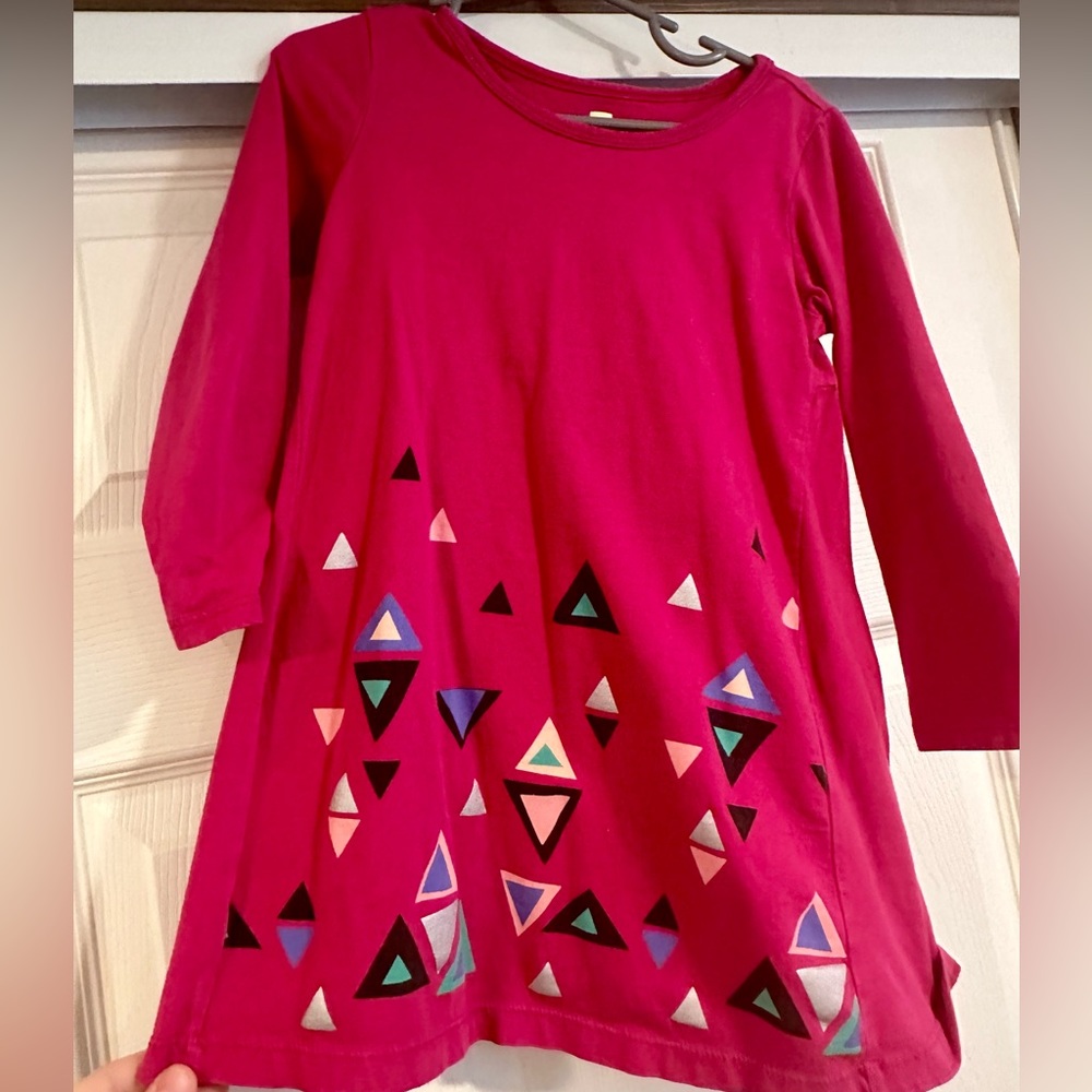 Tea collection Girls 4 Pink Dress